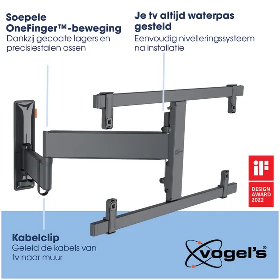 Vogels TVM 3665 Draaibare OLED tv-beugel Zwart