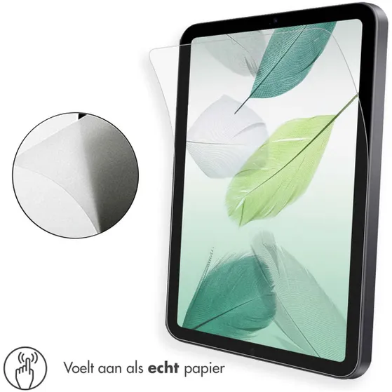 Accezz Paper Feel Screenprotector iPad Pro 13 (2024) M4 Transparant
