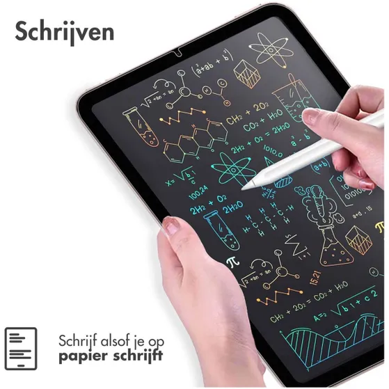 Accezz Paper Feel Screenprotector iPad Pro 13 (2024) M4 Transparant