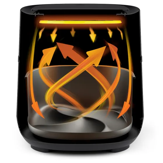 Philips HD9285/93 XXL Connected + bakvorm