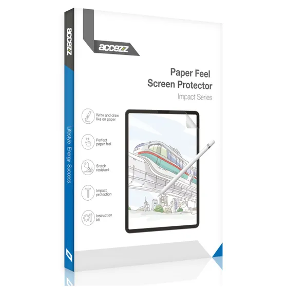 Accezz Paper Feel Screenprotector iPad Air 11 inch (2024) M2 Transparant