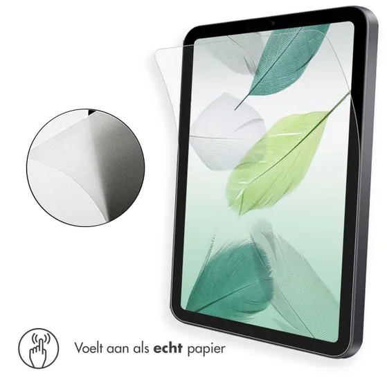 Accezz Paper Feel Screenprotector iPad Air 11 inch (2024) M2 Transparant