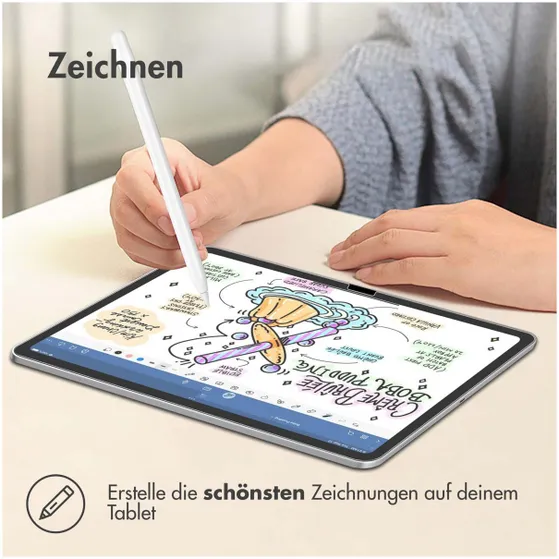 Accezz Paper Feel Screenprotector iPad Air 11 inch (2024) M2 Transparant