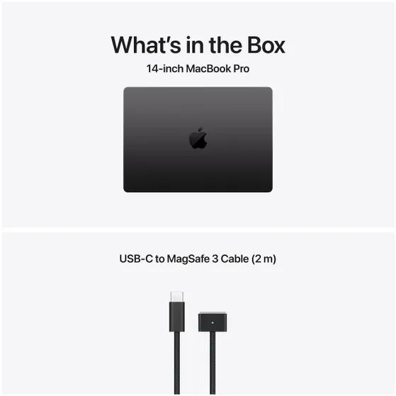 Apple MacBook Pro 14 inch M5 Pro (18 CPU / 20 GPU) 24GB/2TB Zwart