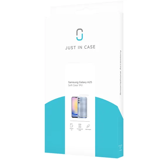 Just in Case Soft TPU Case voor Samsung A25 Transparant