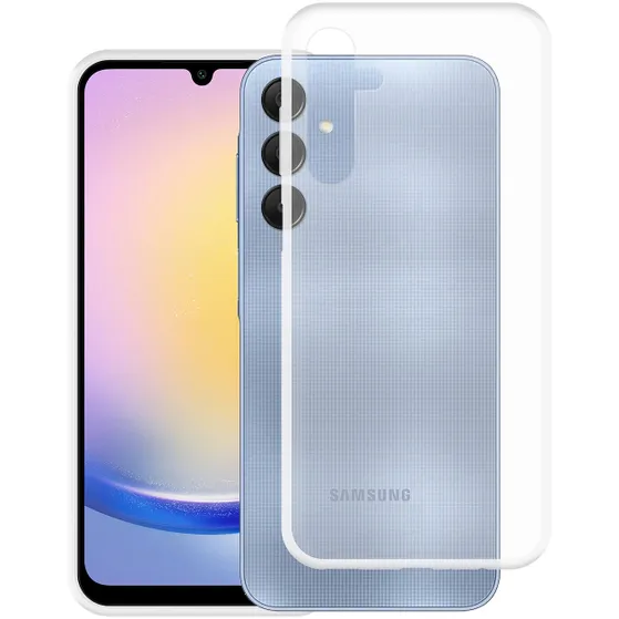 Just in Case Soft TPU Case voor Samsung A25 Transparant