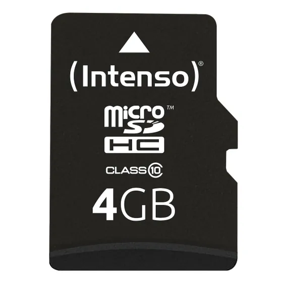 Intenso microSD Card Class 10 4GB