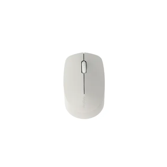 Rapoo M100 Silent Multi-mode Draadloze Muis Lichtgrijs