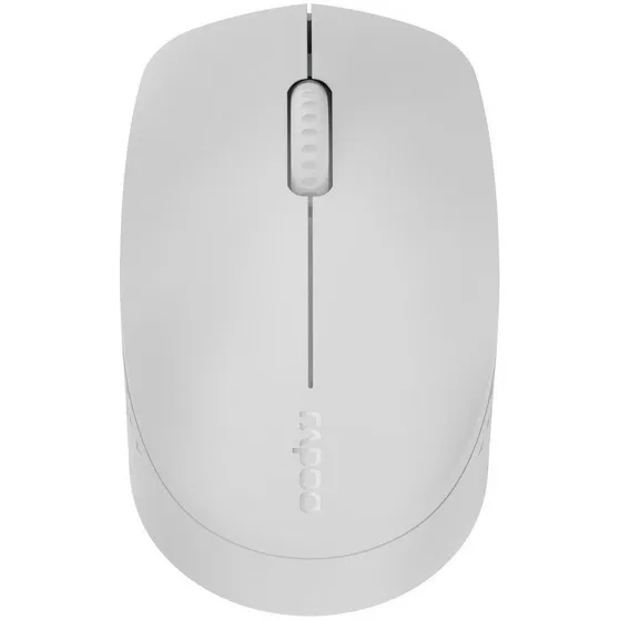 Rapoo M100 Silent Multi-mode Draadloze Muis Lichtgrijs