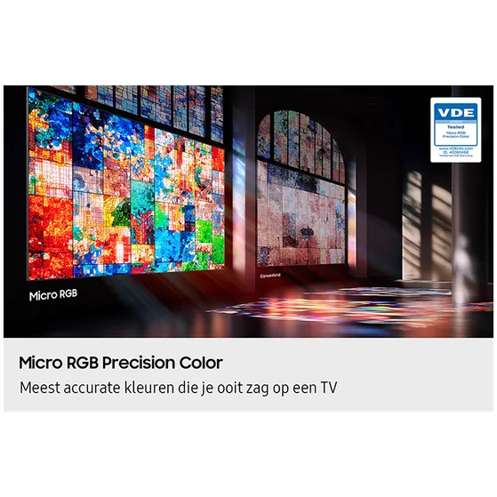 Samsung Micro RGB 115MR95F (2025) Zilver