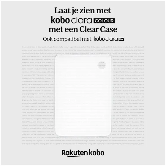 Kobo Clara Clear Case Transparant