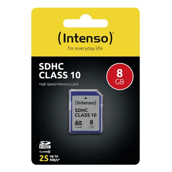 Intenso SD Card Class 10 8GB