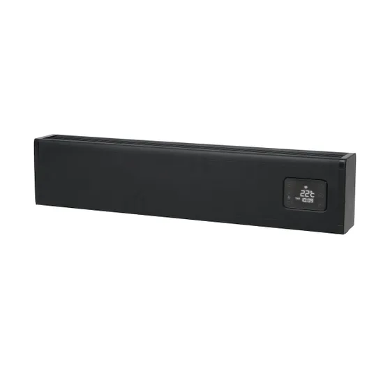 Eurom Alutherm Baseboard 1000 Wi-Fi Zwart