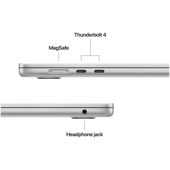Apple MacBook Air 15 inch (2026) M5 (10 CPU / 10 GPU) 24GB/1TB Zilver