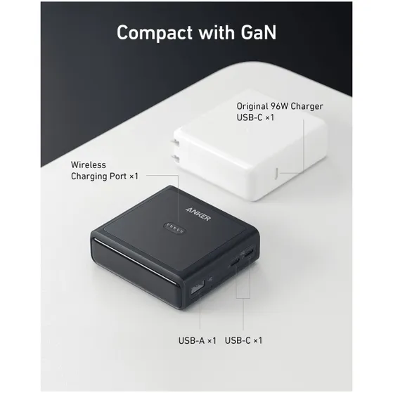 Anker 100W Charging Base for  Prime Power Bank Black Zwart