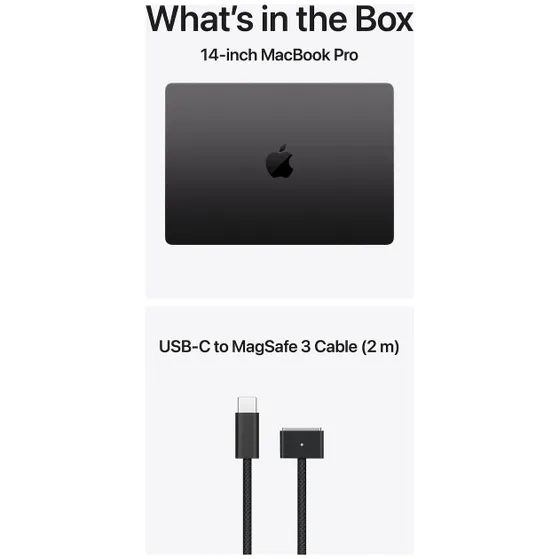 Apple MacBook Pro 14 inch M5 Pro (15 CPU / 16 GPU) 24GB/2TB Zwart
