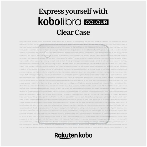 Kobo Libra Clear Case Transparant
