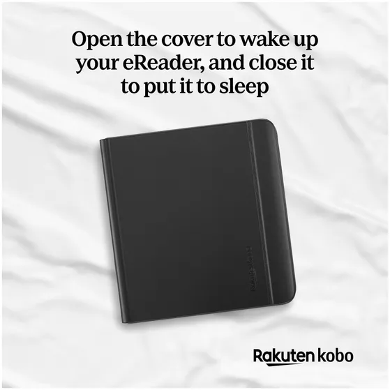 Kobo Libra Colour Notebook SleepCover Case Zwart