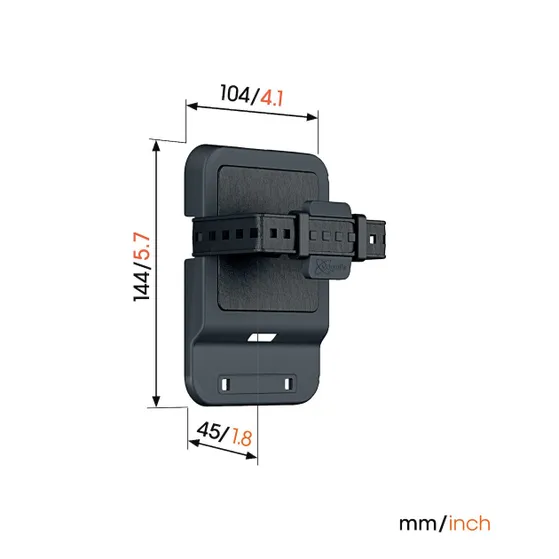 Vogels TVA 6400 Mediabox houder Zwart