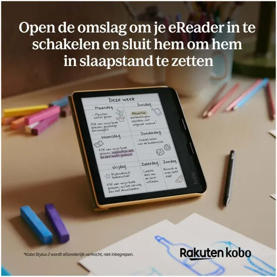 Kobo Libra SleepCover Case Zwart