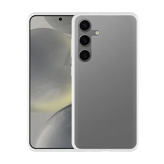 Just in Case Soft TPU Case voor Samsung S24 Transparant