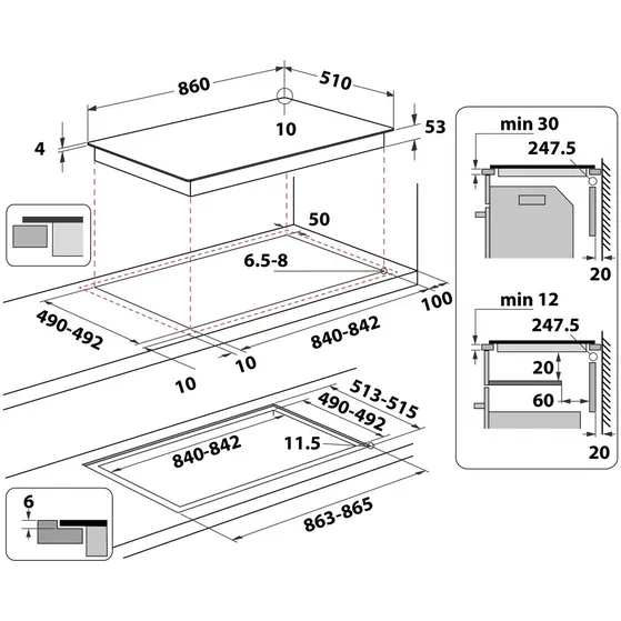 Whirlpool SMP2 9010 C/NE/IXL