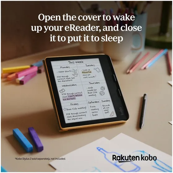 Kobo Libra SleepCover Case Blauw