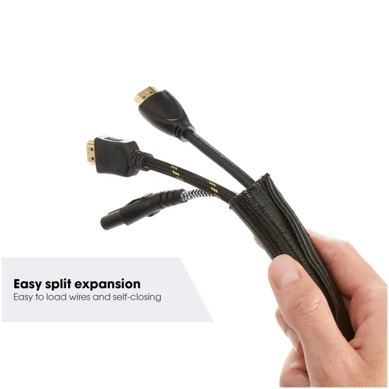 Vogels TVA 6202 Kabelsok (100 cm) Zwart