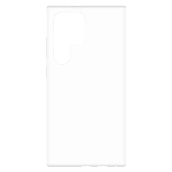 Just in Case Soft TPU Case voor Samsung S24 Ultra Transparant