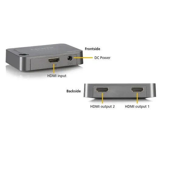 Marmitek SPLIT 312 UHD Grijs