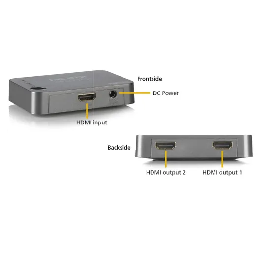 Marmitek SPLIT 312 UHD Grijs