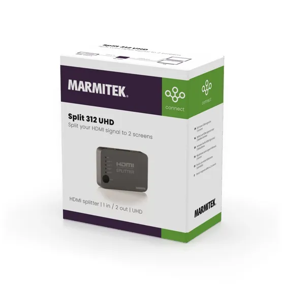 Marmitek SPLIT 312 UHD Grijs