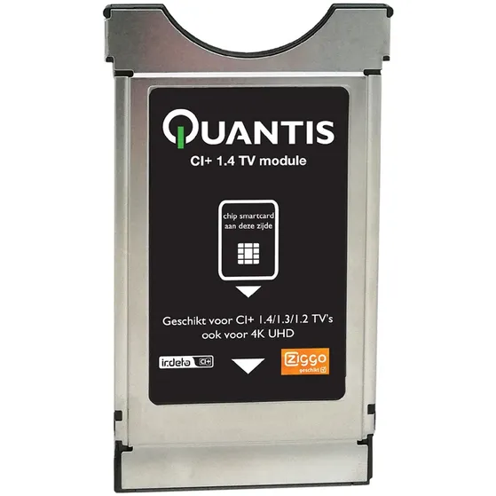 Quantis CI+ module Quantis versie 1.4 interactief