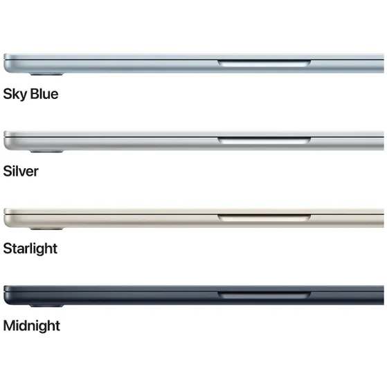Apple MacBook Air 13 inch (2026) M5 (10 CPU / 10 GPU) 16GB/1TB Wit