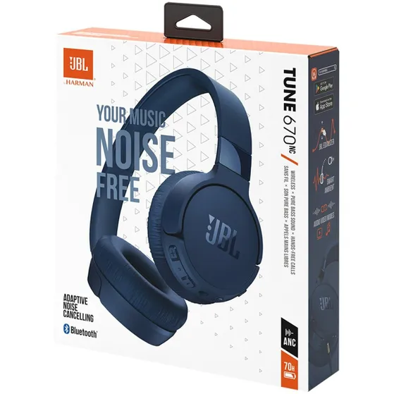 JBL Tune 670NC Blauw
