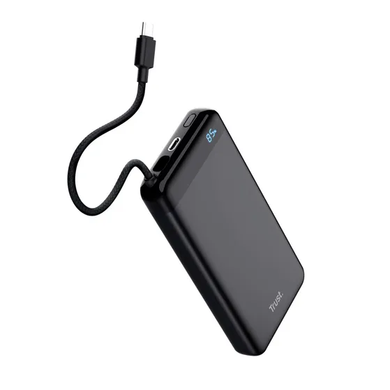 Trust Fiera 20.000 mAh Powerbank met geïntegreerde kabel