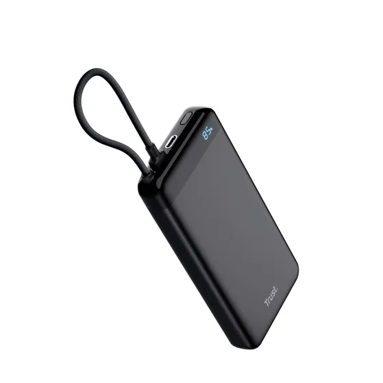 Trust Fiera 20.000 mAh Powerbank met geïntegreerde kabel