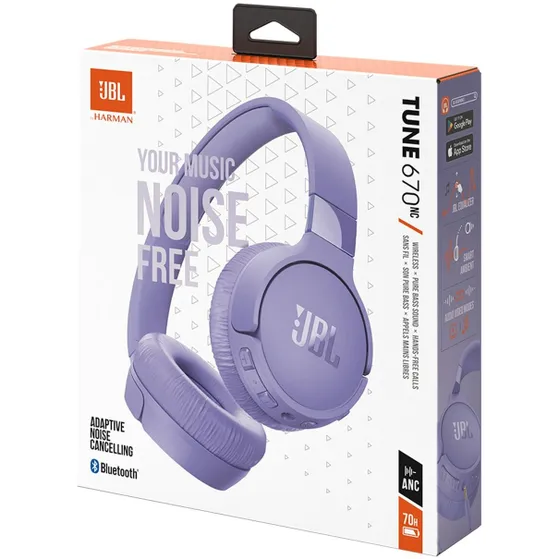 JBL Tune 670NC Paars