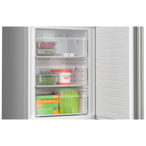 Bosch KGN392I1F Zilver