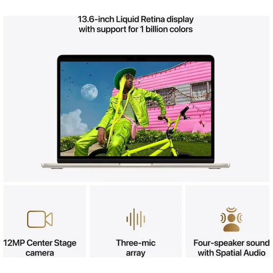 Apple MacBook Air 13 inch (2026) M5 (10 CPU / 10 GPU) 24GB/1TB Wit