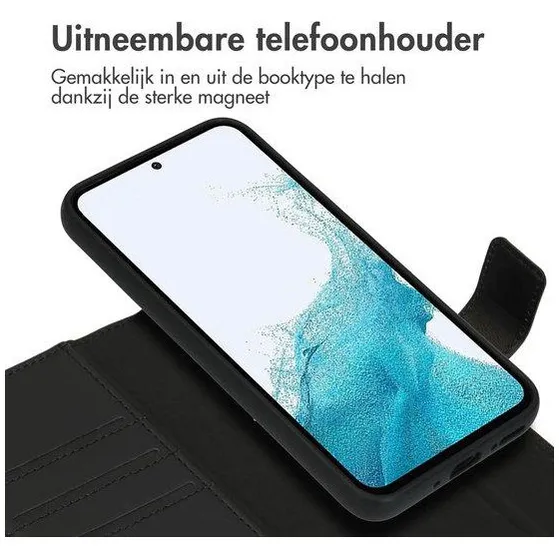 Accezz Premium Leather 2 in 1 Wallet Bookcase Samsung Galaxy A54 (5G) Zwart