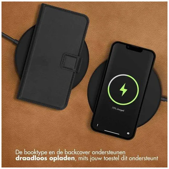 Accezz Premium Leather 2 in 1 Wallet Bookcase Samsung Galaxy A54 (5G) Zwart