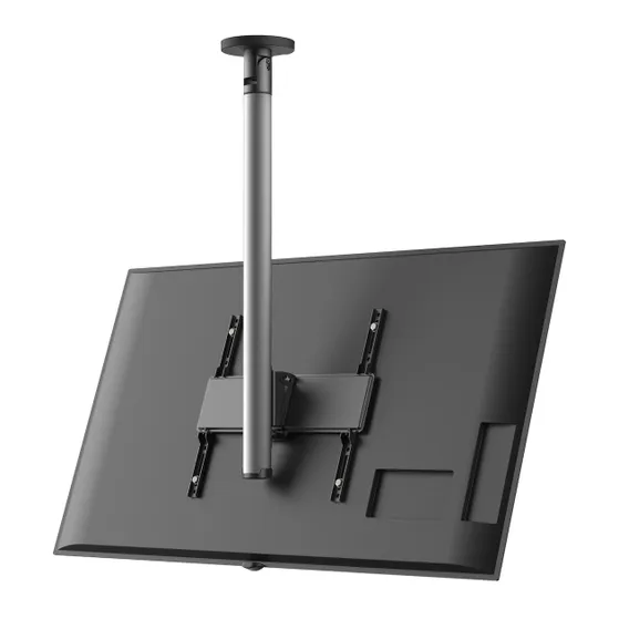 Vogels CT40844S Display plafondbeugel SINGLE-POLE 80 Zilver