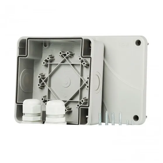 KlikAanKlikUit Montagedoos voor buiten Wit