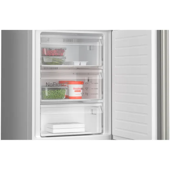 Bosch KGN36EICF EXCLUSIV Zilver