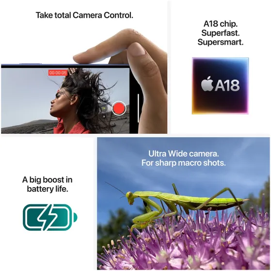 Apple iPhone 16 Plus 128GB Wit