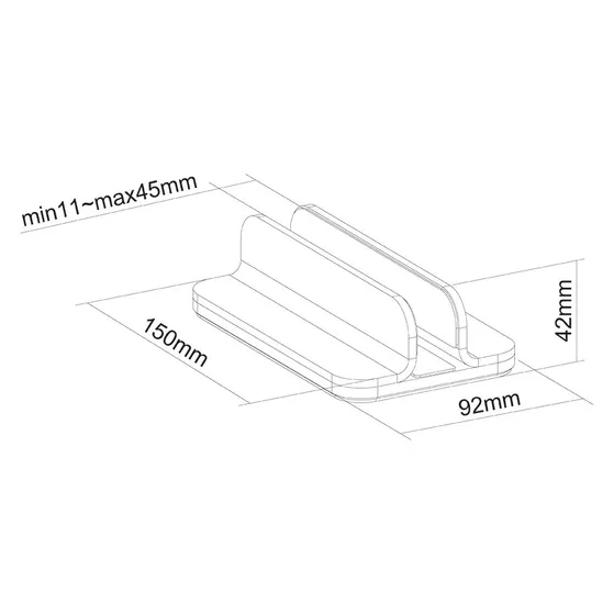 Neomounts NSLS300 Zilver
