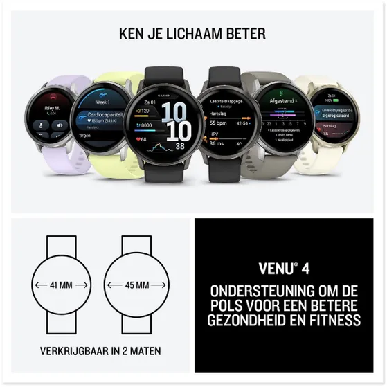Garmin Venu 4 (45mm) Geel