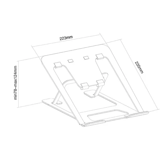 Neomounts NSLS085 Zilver