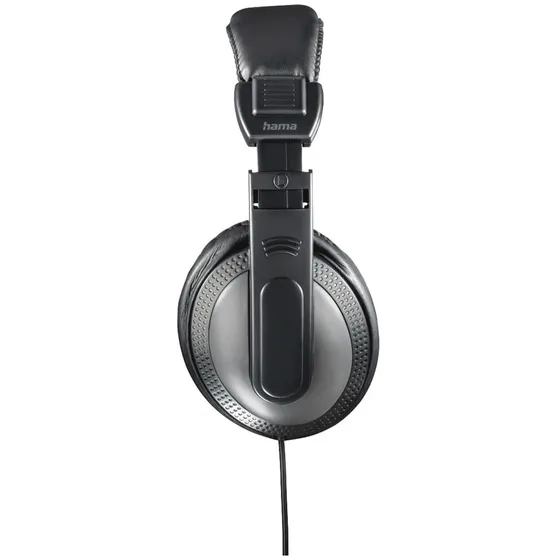 Hama Koptelefoon Shell, over-ear, lange kabel (2 m) Zwart